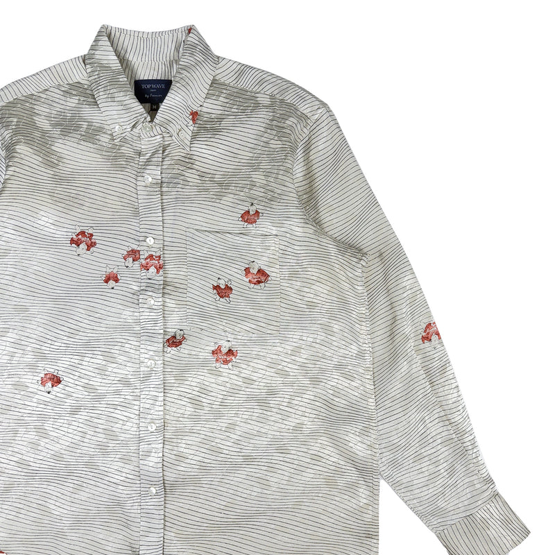 Camisa de manga larga Kimono, talla M [LSVN-M73]-zoom-