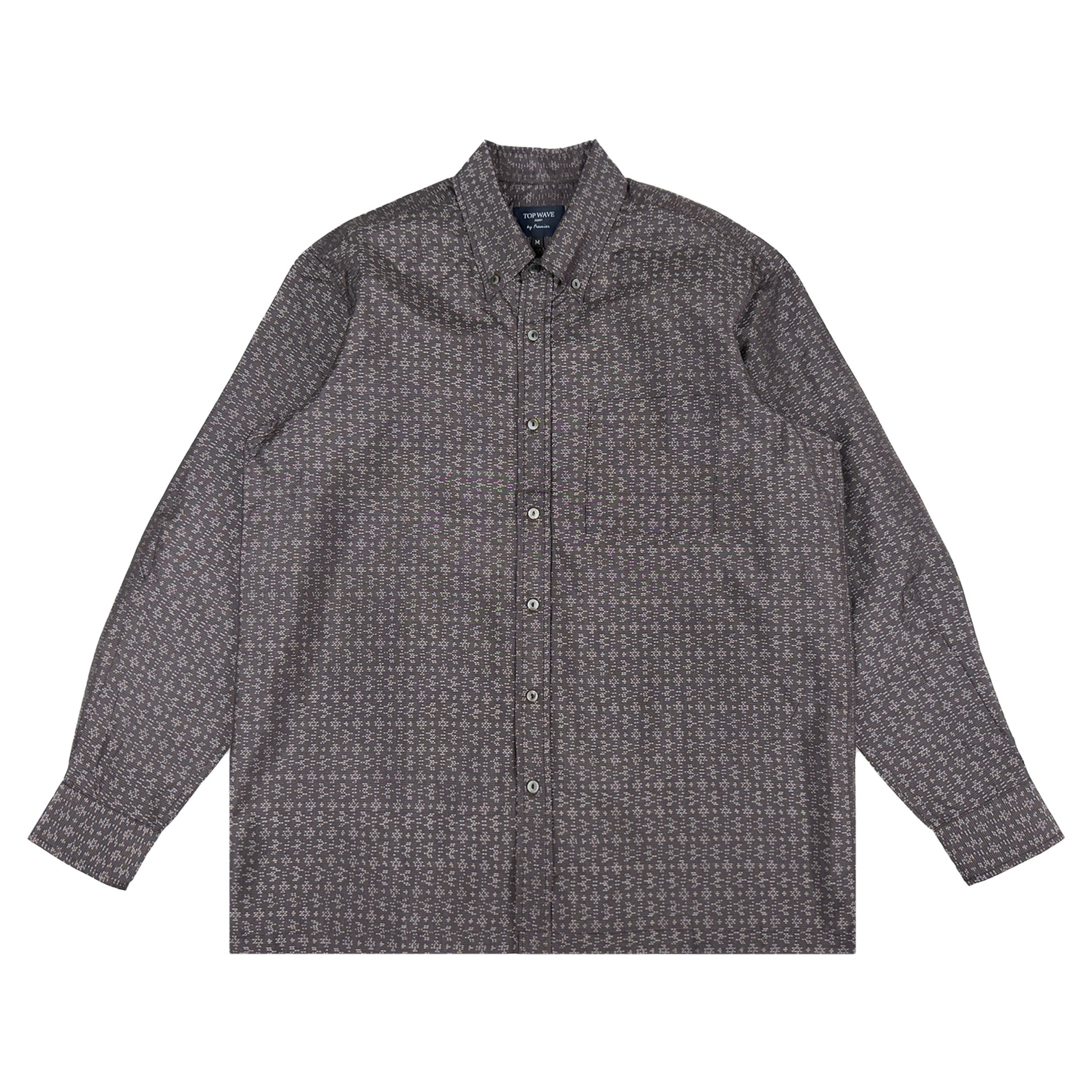 Camisa Kimono Manga Larga Talla M [LSVN-M76]-1