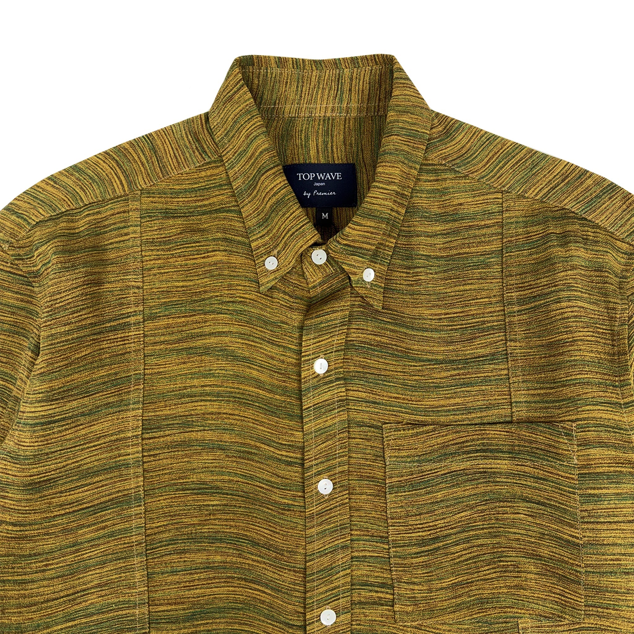 着物長袖シャツ メンズ M LSVN-M77-zoom-3