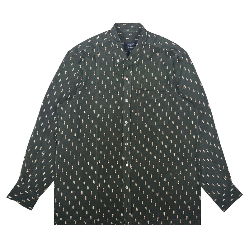 着物長袖シャツ メンズ M LSVN-M83-zoom-