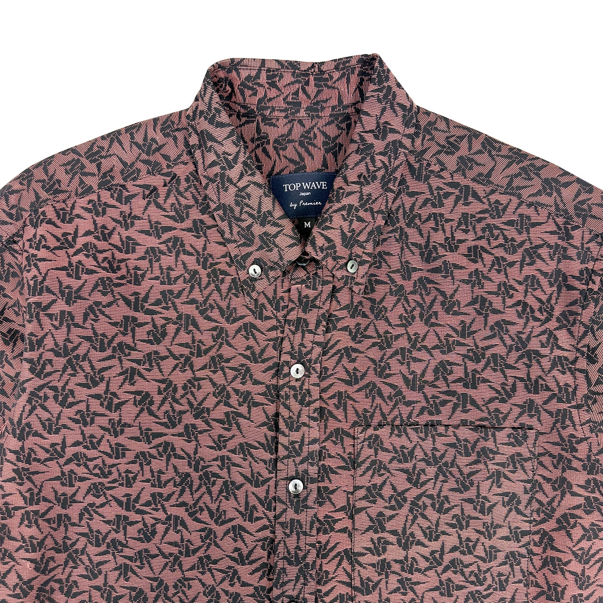 着物長袖シャツ メンズ M LSVN-M84-zoom-3