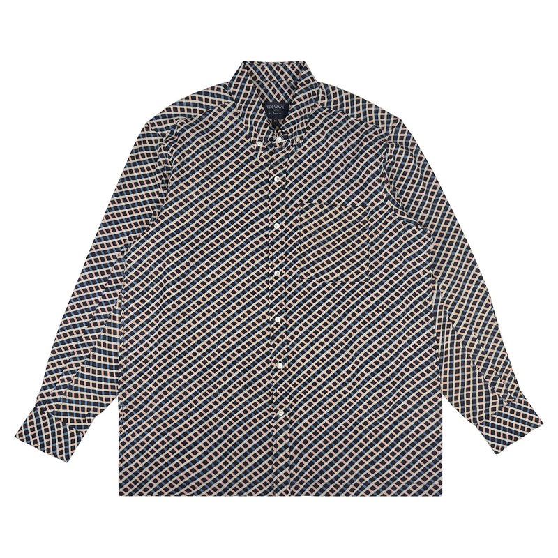 着物長袖シャツ メンズ M LSVN-M87-zoom-