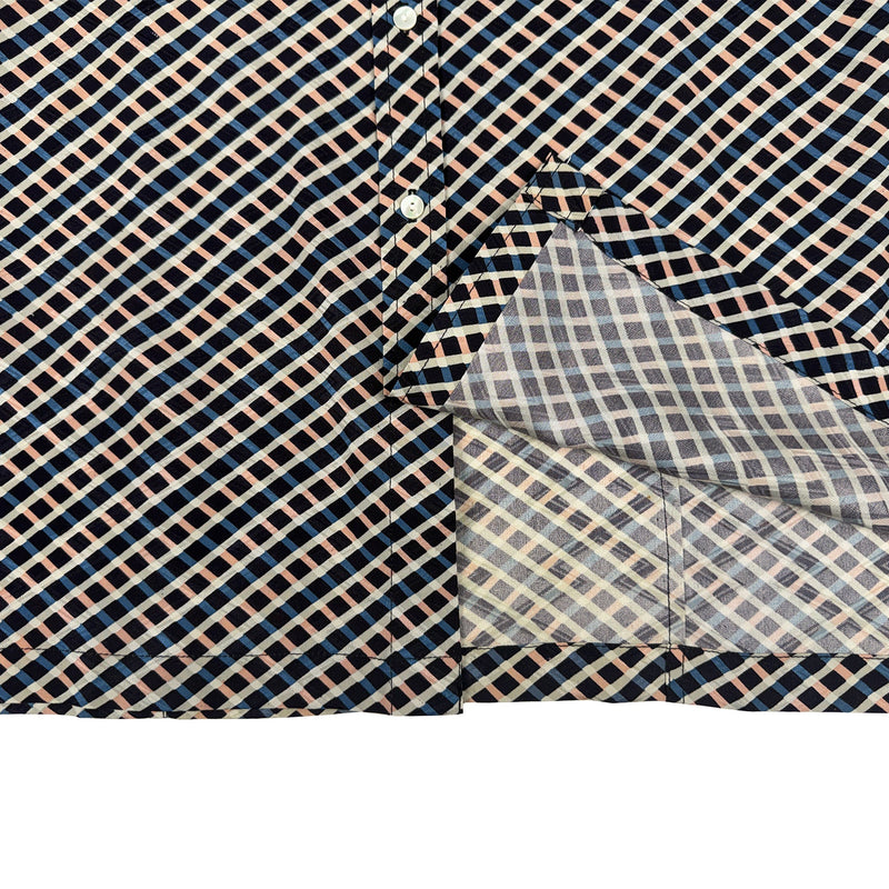 着物長袖シャツ メンズ M LSVN-M87-zoom-