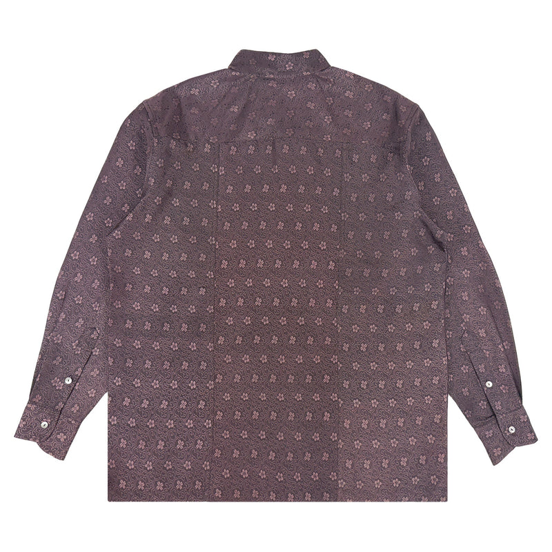 着物長袖シャツ メンズ M LSVN-M90-zoom-