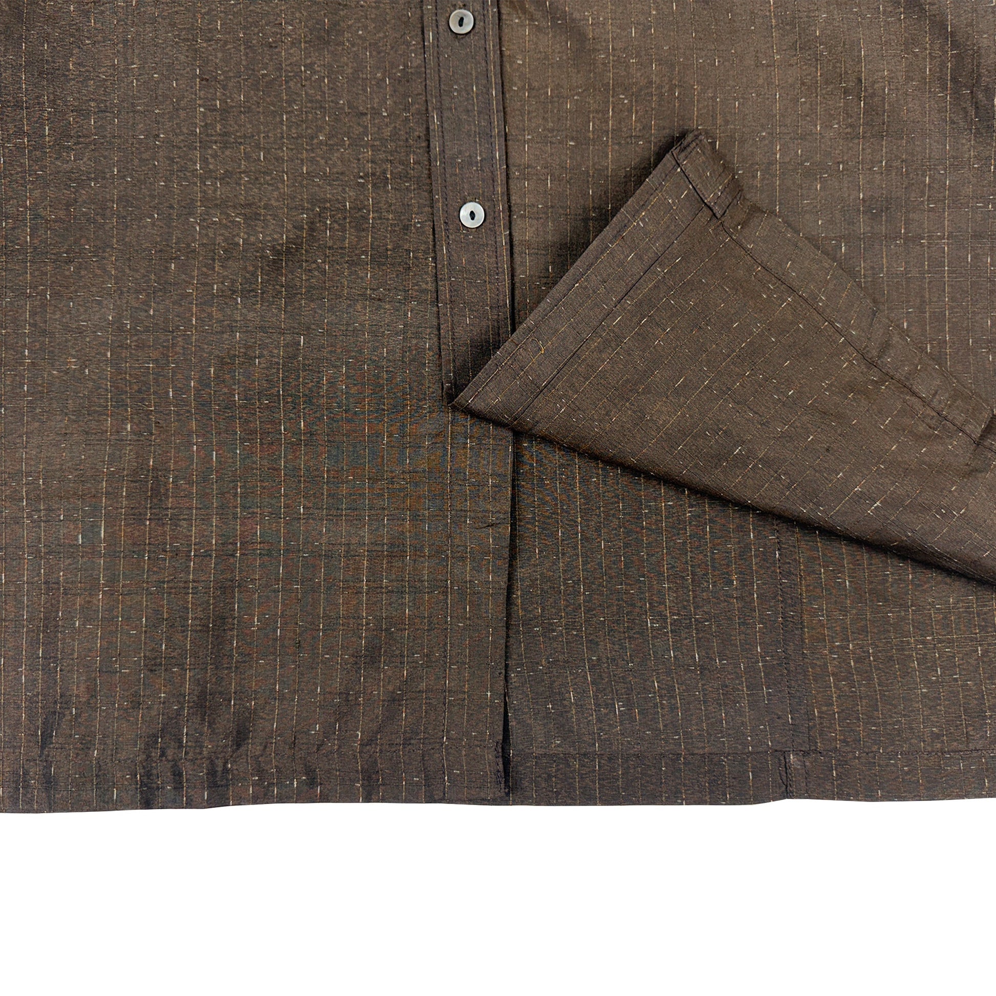 着物長袖シャツ メンズ M LSVN-M94-5