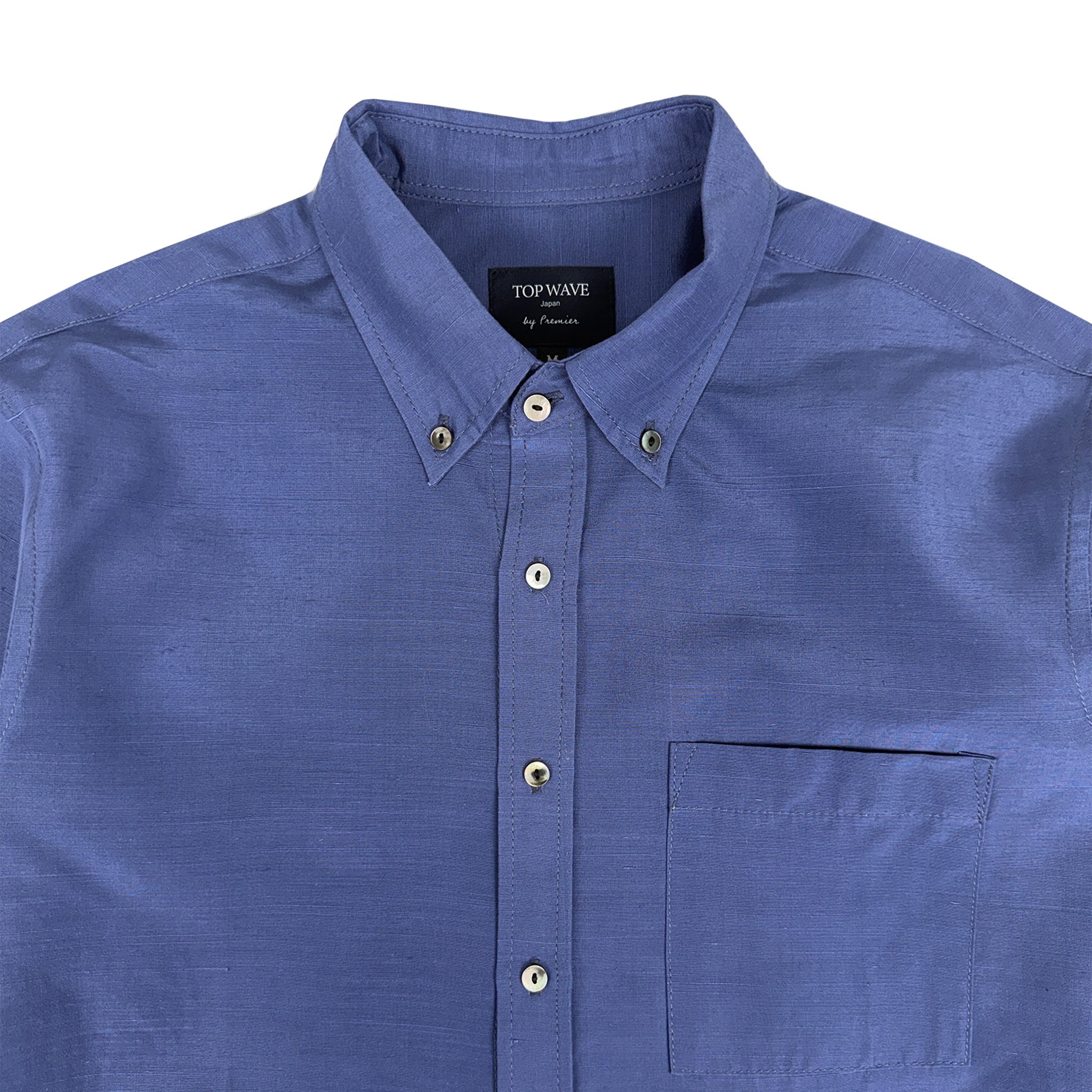 着物長袖シャツ メンズ M LSVN-M96-zoom-3