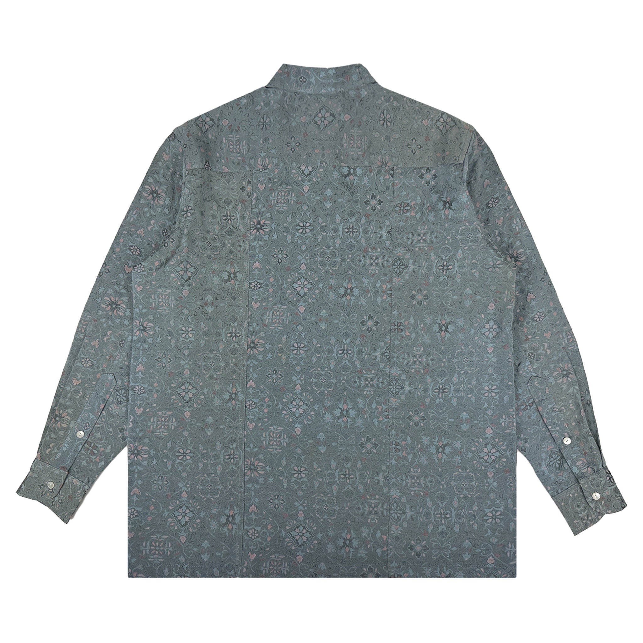 着物長袖シャツ メンズ M LSVN-M97-zoom-2