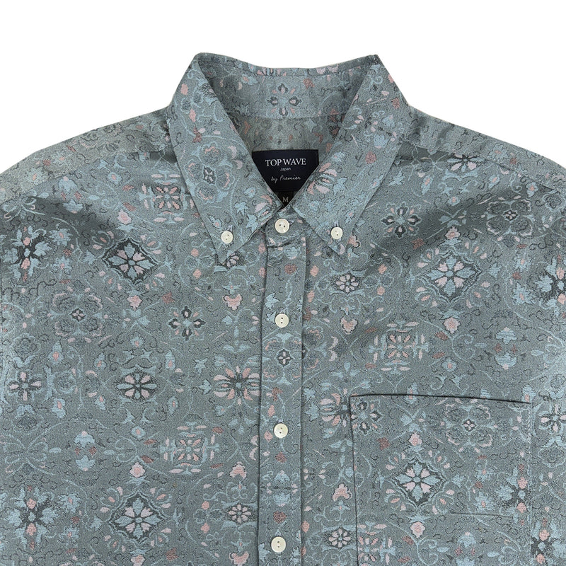 着物長袖シャツ メンズ M LSVN-M97-zoom-