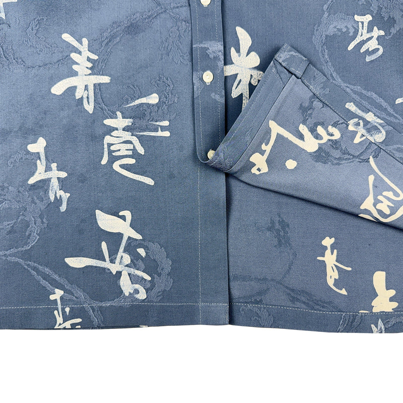 着物長袖シャツ メンズ M LSVN-M99-zoom-