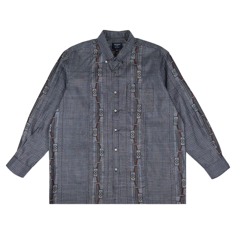 着物長袖シャツ メンズ XL LSVN-XL01-zoom-