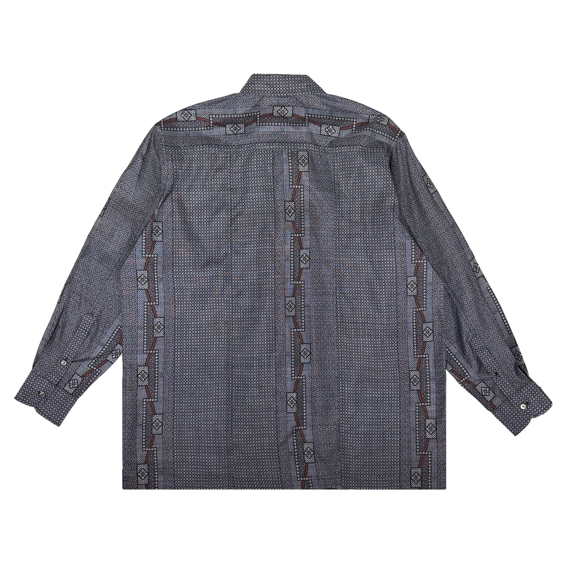 着物長袖シャツ メンズ XL LSVN-XL01-2