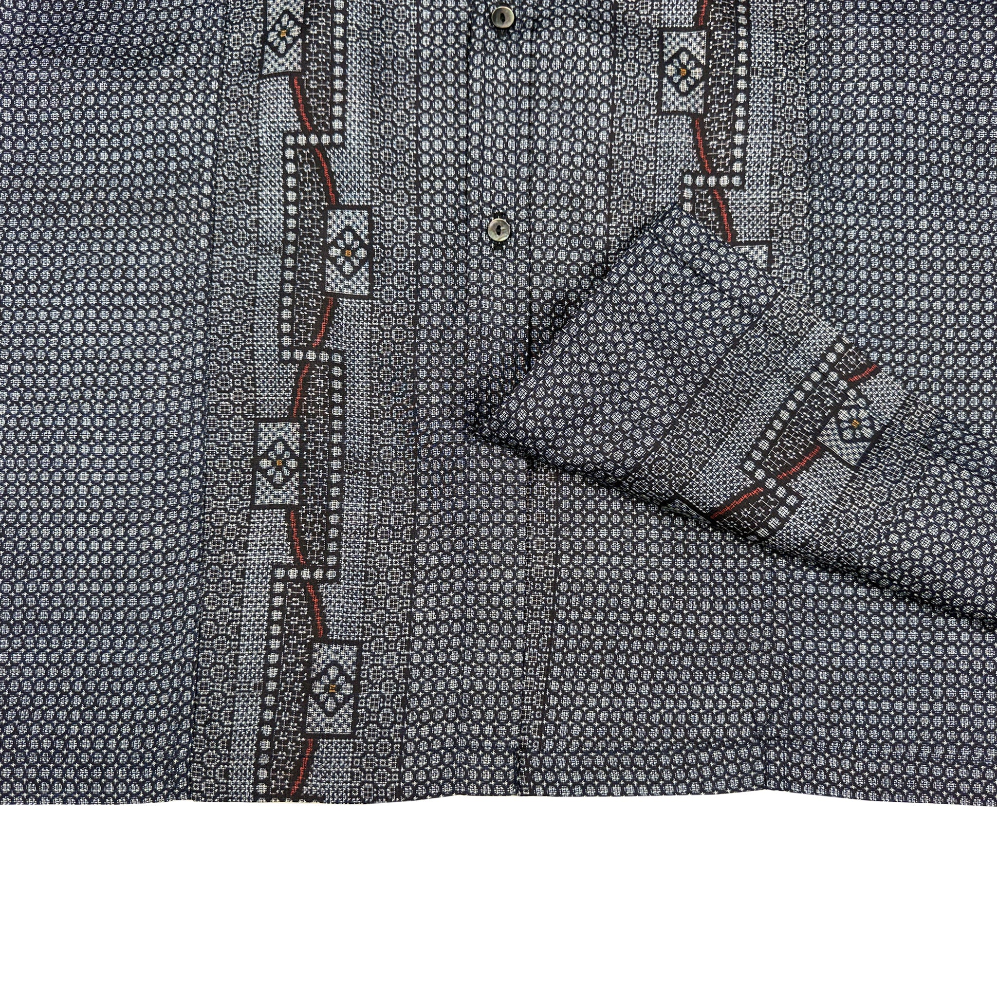 着物長袖シャツ メンズ XL LSVN-XL01-zoom-5