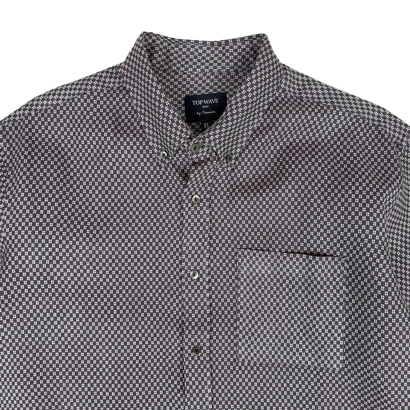 着物長袖シャツ メンズ XL LSVN-XL05-zoom-