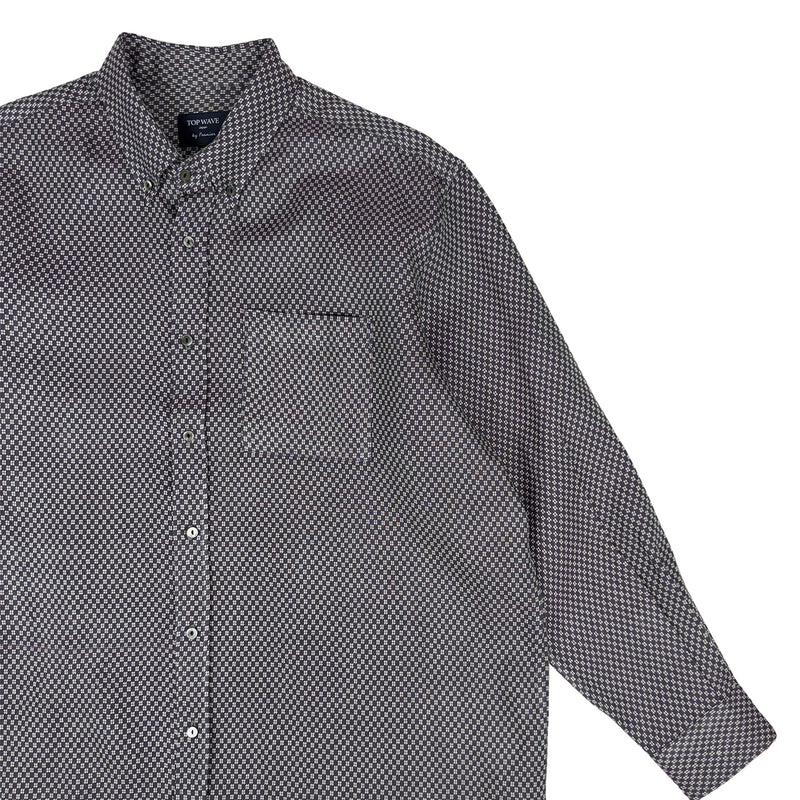 着物長袖シャツ メンズ XL LSVN-XL05-zoom-