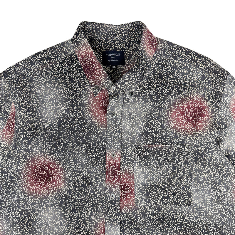 着物長袖シャツ メンズ XL LSVN-XL06-zoom-