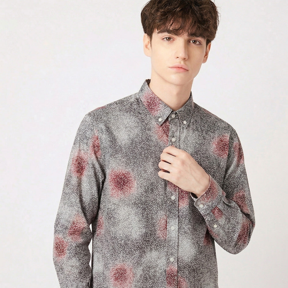 Camisa de manga larga Kimono, talla XL [LSVN-XL06]-zoom-6