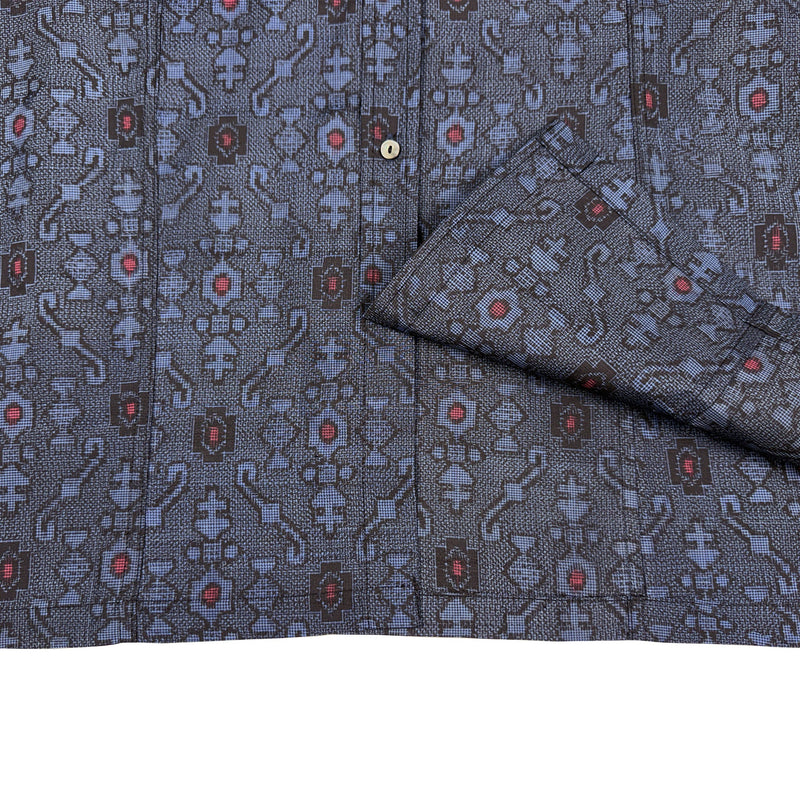 着物長袖シャツ メンズ XL LSVN-XL07-zoom-