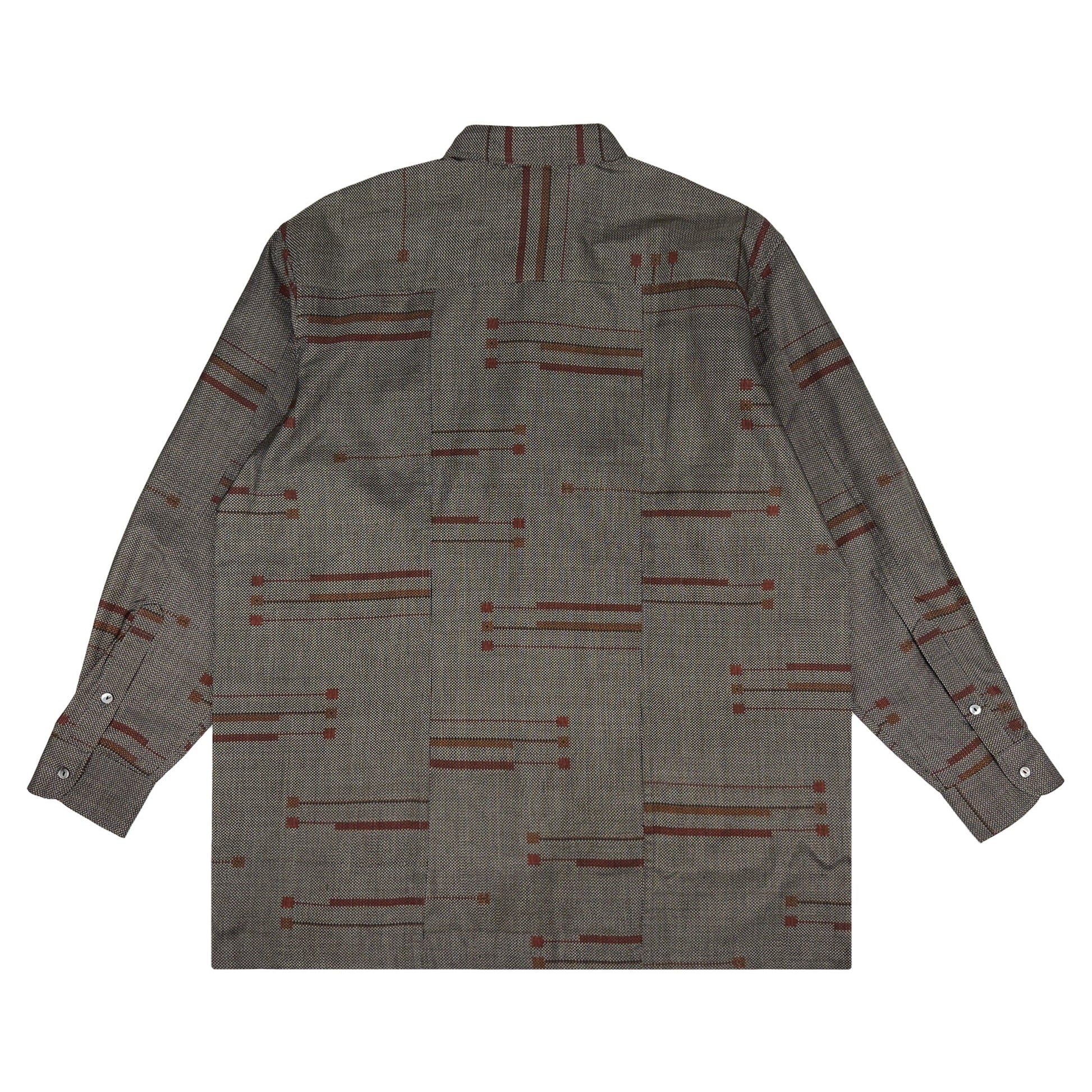 着物長袖シャツ メンズ XL LSVN-XL08-2