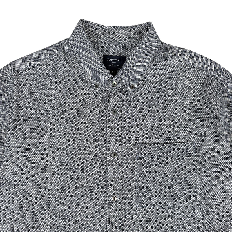 着物長袖シャツ メンズ XL LSVN-XL09-zoom-