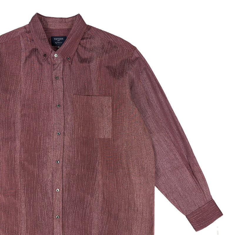 着物長袖シャツ メンズ XL LSVN-XL10-zoom-