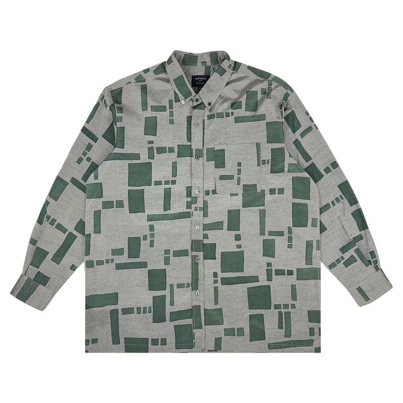 着物長袖シャツ メンズ XL LSVN-XL11-zoom-