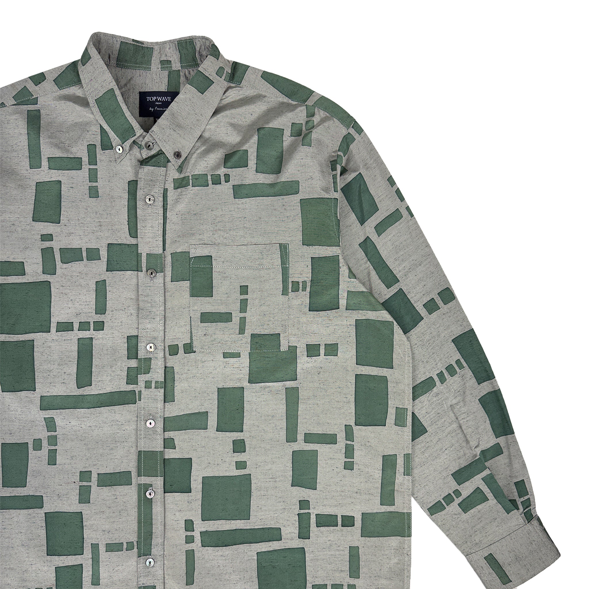 着物長袖シャツ メンズ XL LSVN-XL11-zoom-4