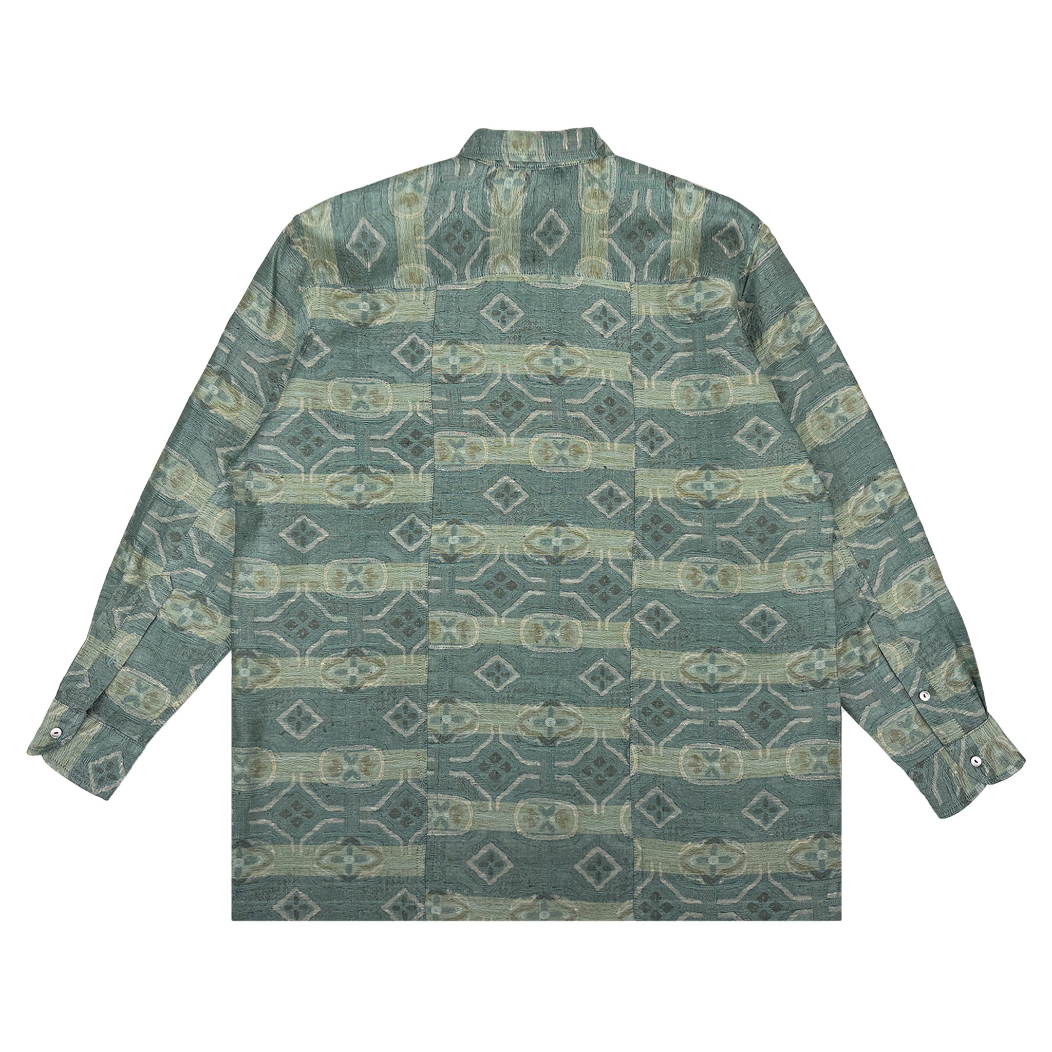 着物長袖シャツ メンズ XL LSVN-XL12-zoom-2