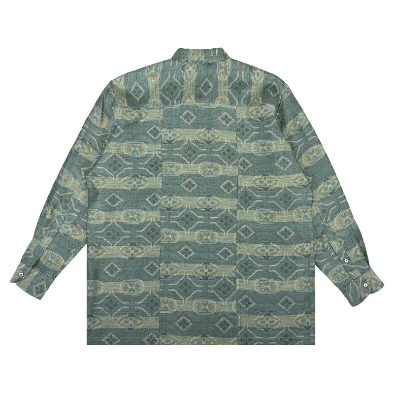 着物長袖シャツ メンズ XL LSVN-XL12-zoom-