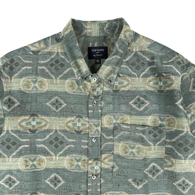 着物長袖シャツ メンズ XL LSVN-XL12-zoom-