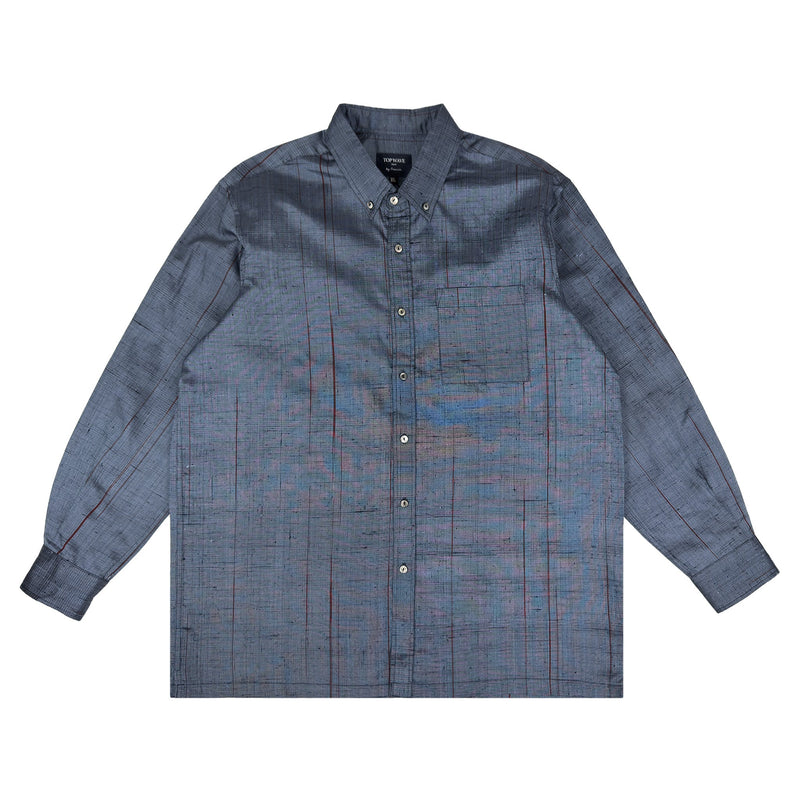 着物長袖シャツ メンズ XL LSVN-XL13-zoom-