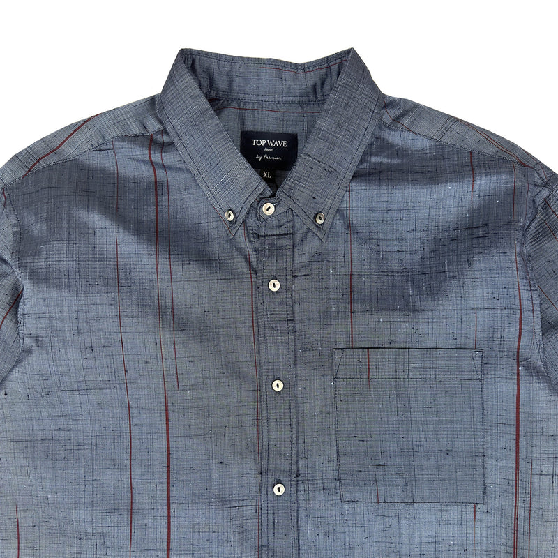 着物長袖シャツ メンズ XL LSVN-XL13-zoom-