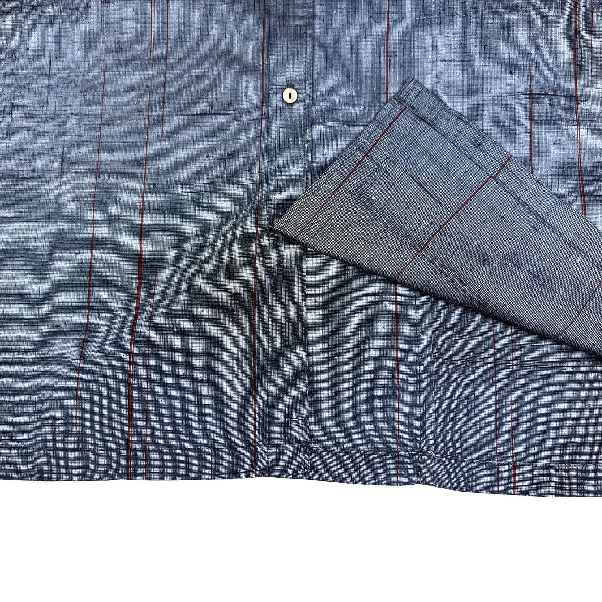 着物長袖シャツ メンズ XL LSVN-XL13-5