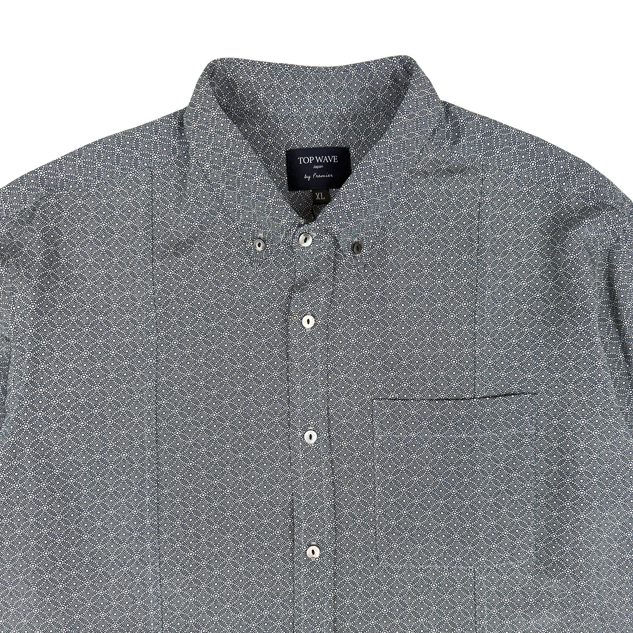 着物長袖シャツ メンズ XL LSVN-XL14-zoom-3