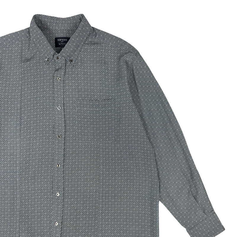 着物長袖シャツ メンズ XL LSVN-XL14-zoom-