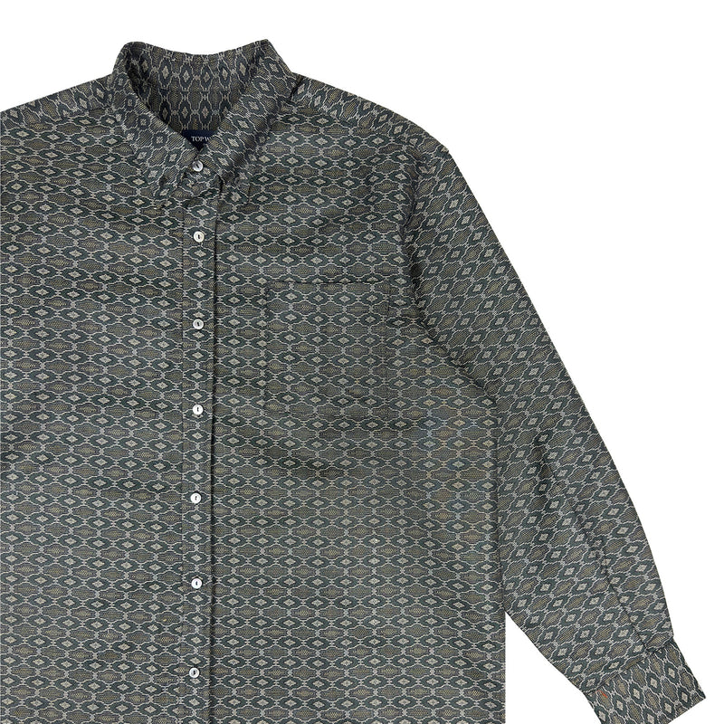 着物長袖シャツ メンズ XL LSVN-XL15-zoom-