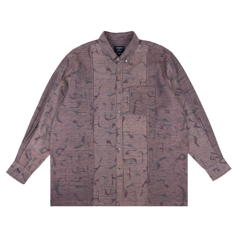 着物長袖シャツ メンズ XL LSVN-XL16-zoom-