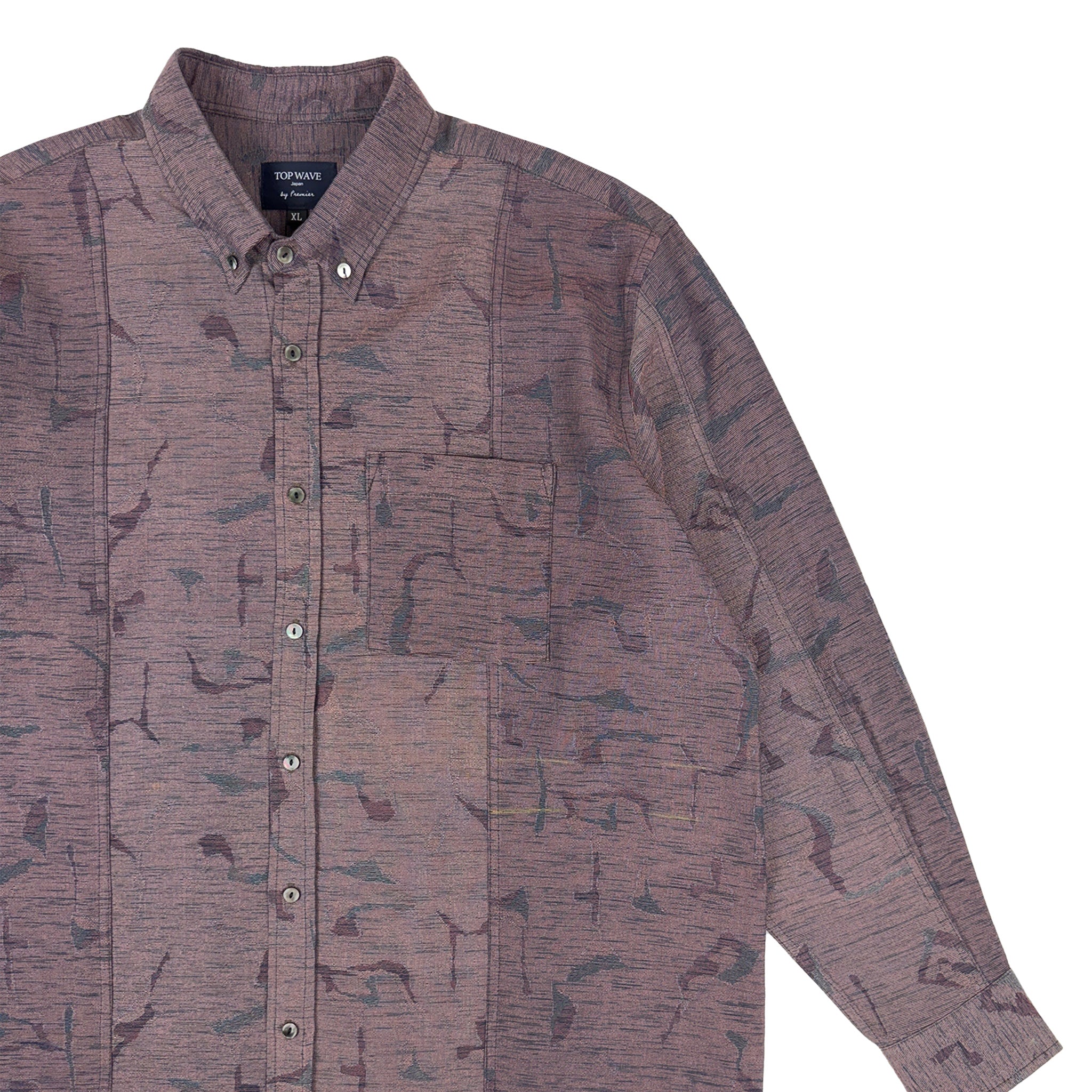 着物長袖シャツ メンズ XL LSVN-XL16-zoom-4