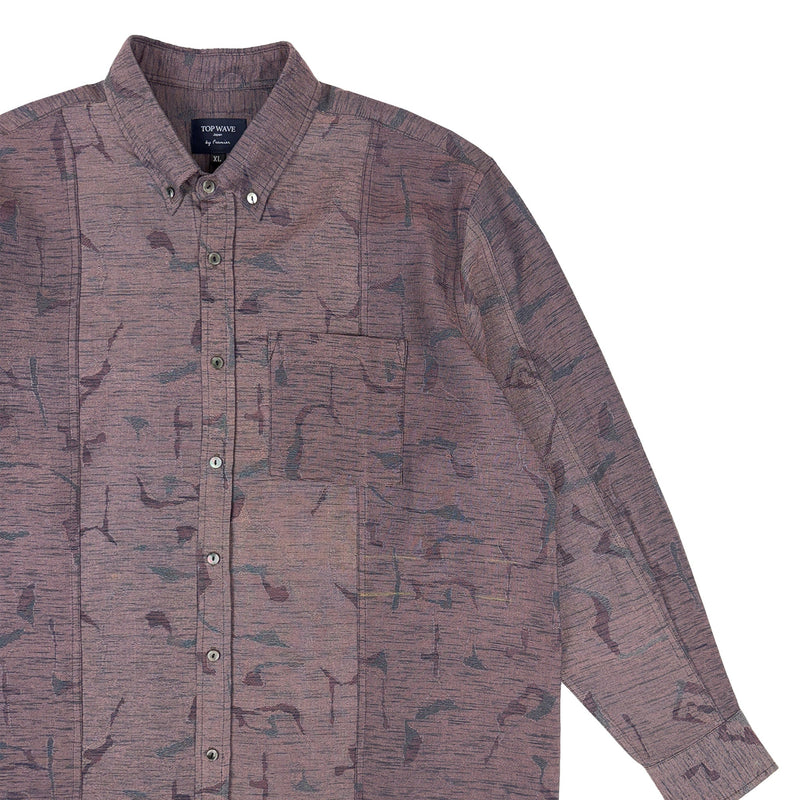 着物長袖シャツ メンズ XL LSVN-XL16-zoom-