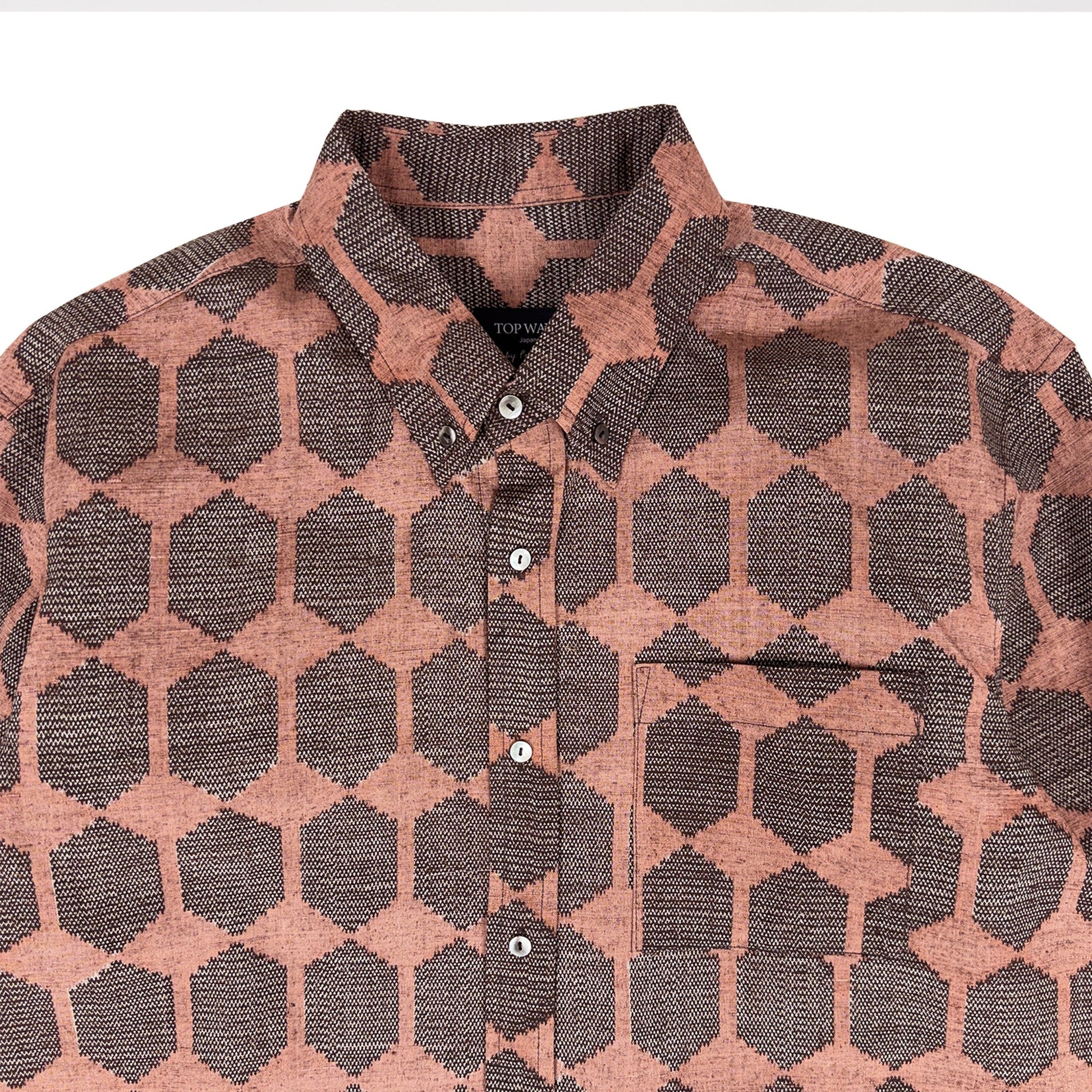 着物長袖シャツ メンズ XL LSVN-XL17-3