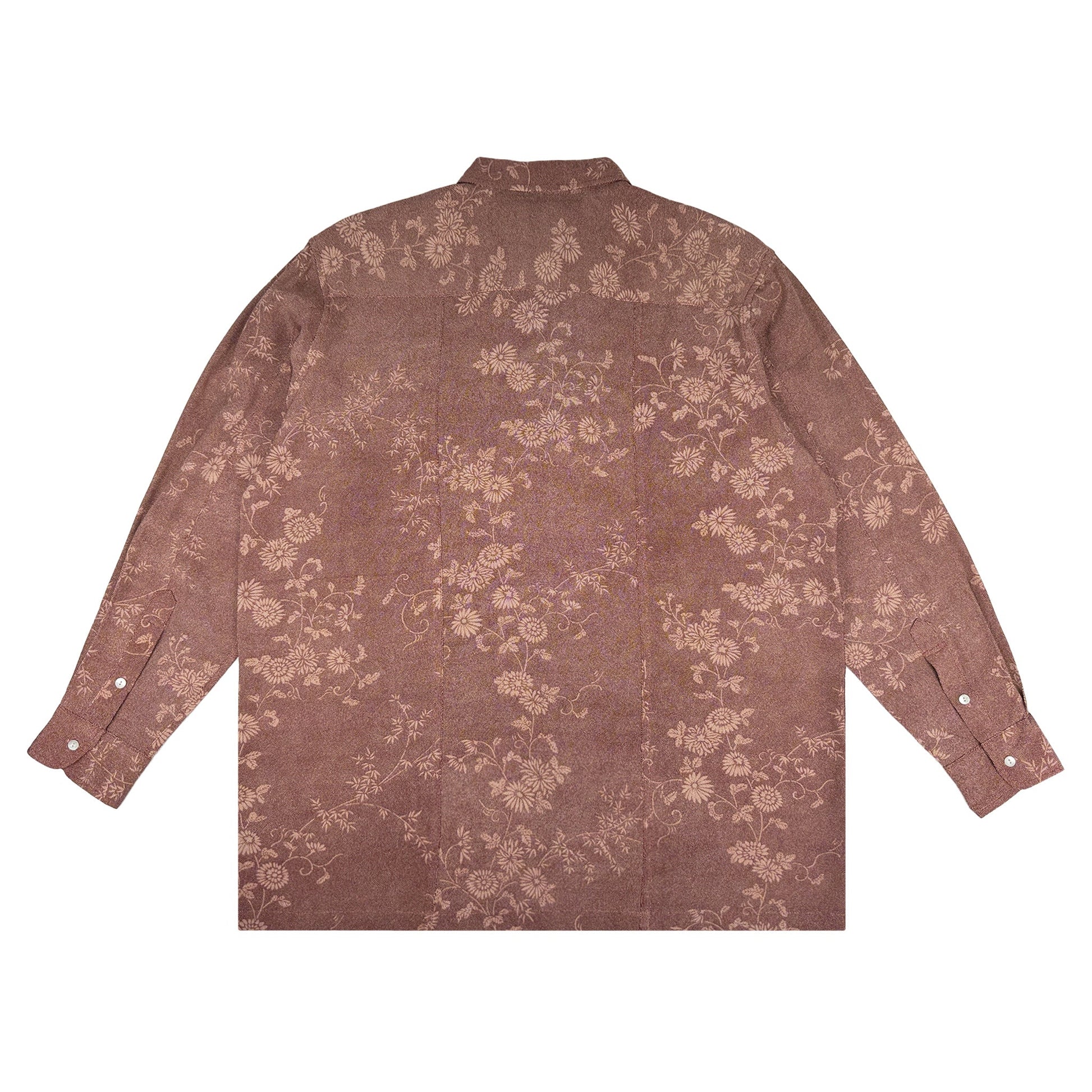 着物長袖シャツ メンズ XL LSVN-XL18-2