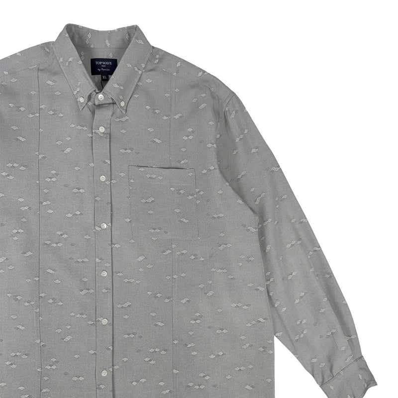 着物長袖シャツ メンズ XL LSVN-XL20-zoom-