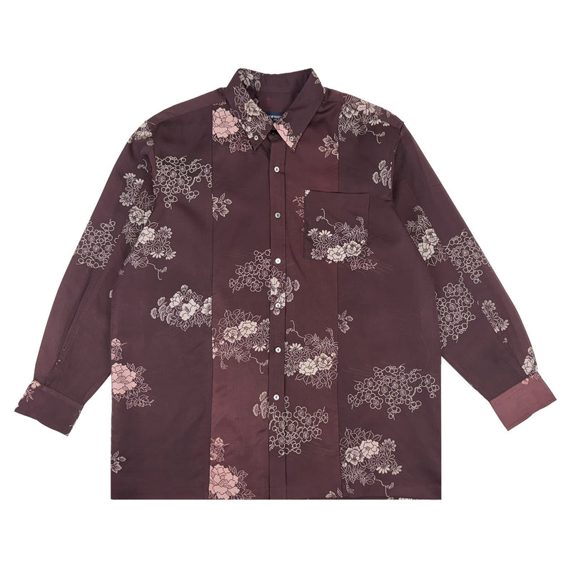 着物長袖シャツ メンズ XL LSVN-XL21-zoom-