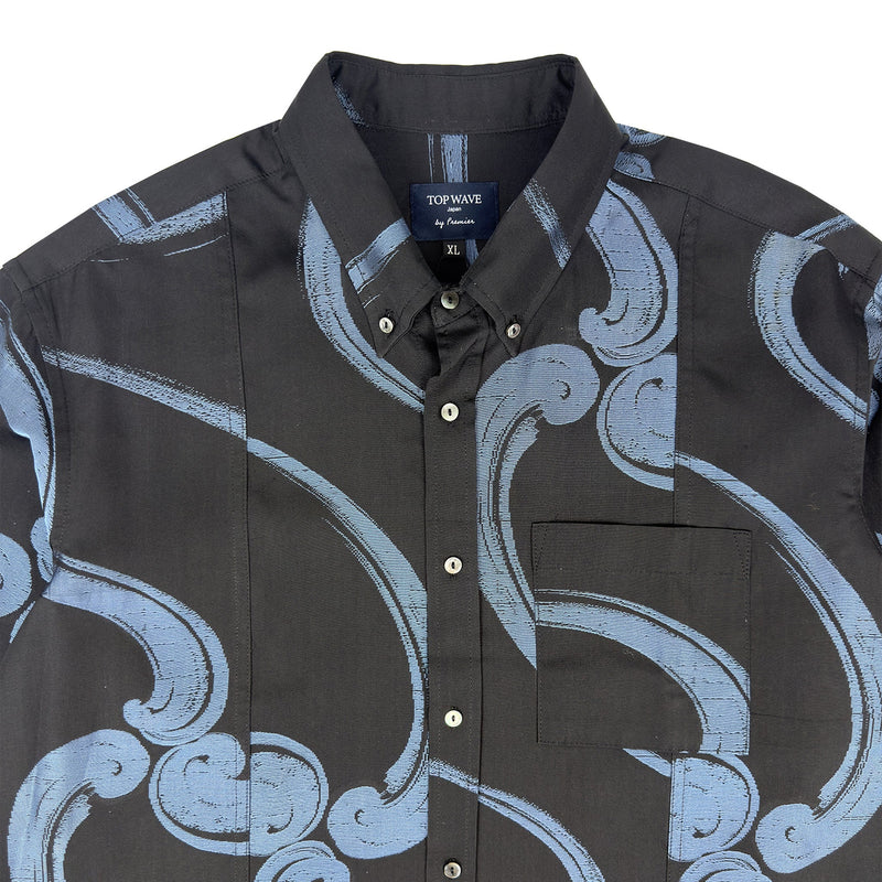 着物長袖シャツ メンズ XL LSVN-XL22-zoom-