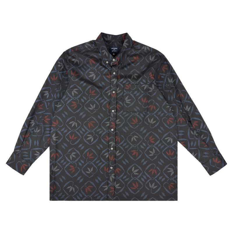 着物長袖シャツ メンズ XL LSVN-XL23-zoom-