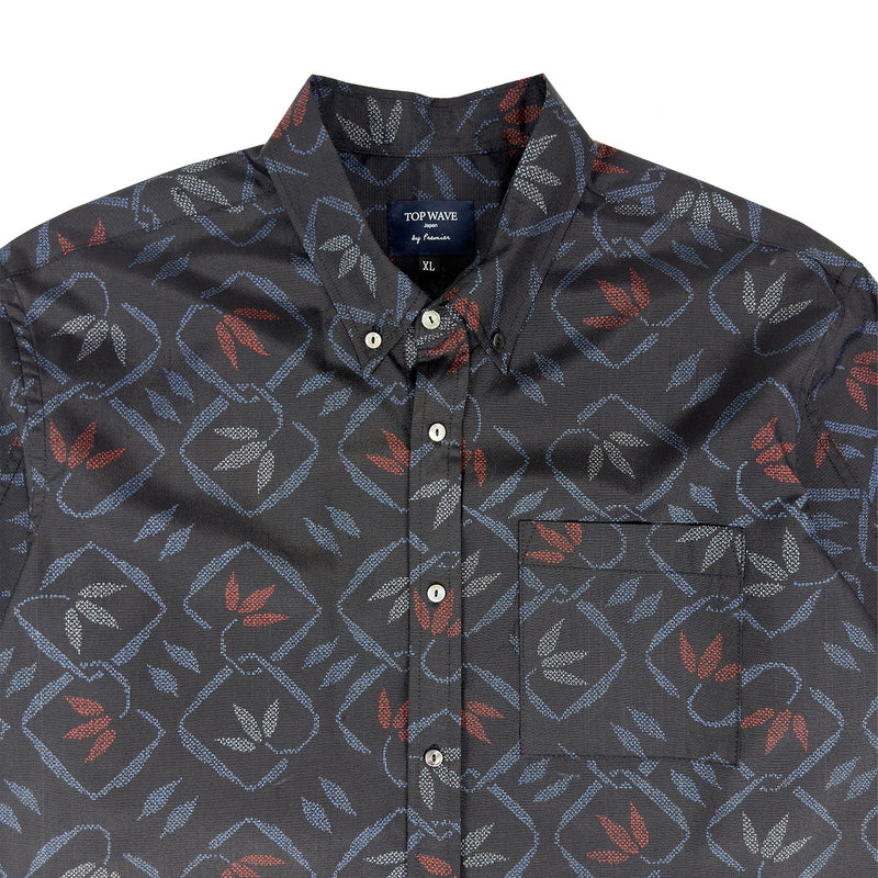 着物長袖シャツ メンズ XL LSVN-XL23-zoom-