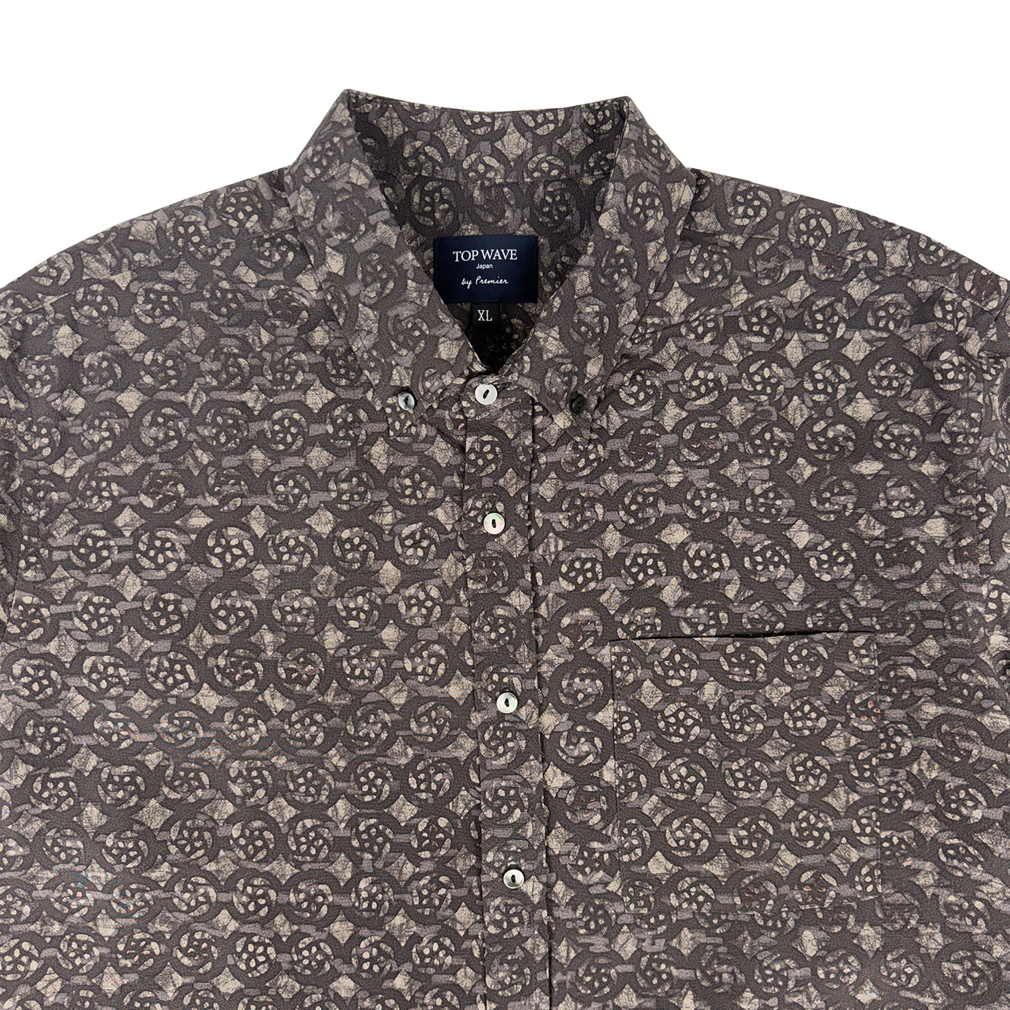 着物長袖シャツ メンズ XL LSVN-XL24-zoom-2