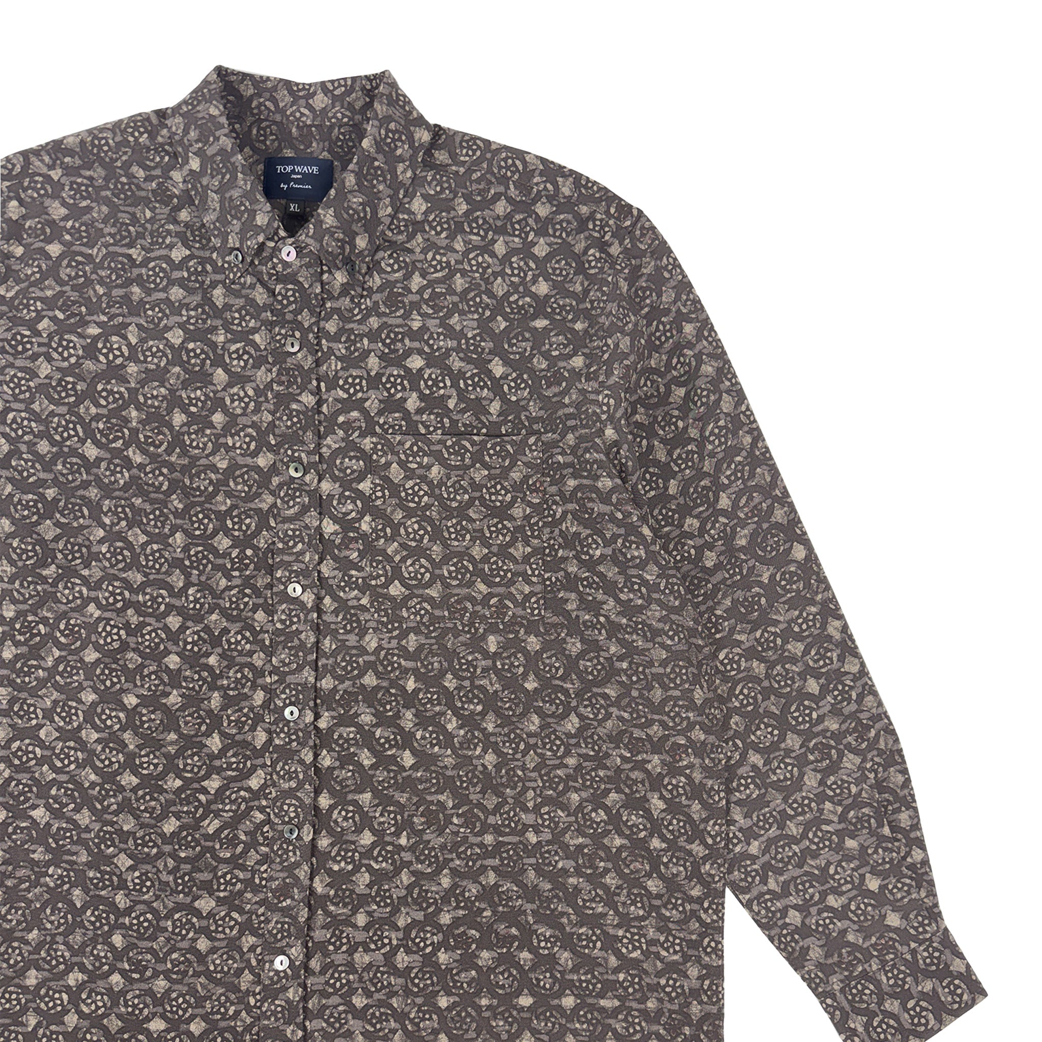 着物長袖シャツ メンズ XL LSVN-XL24-zoom-3