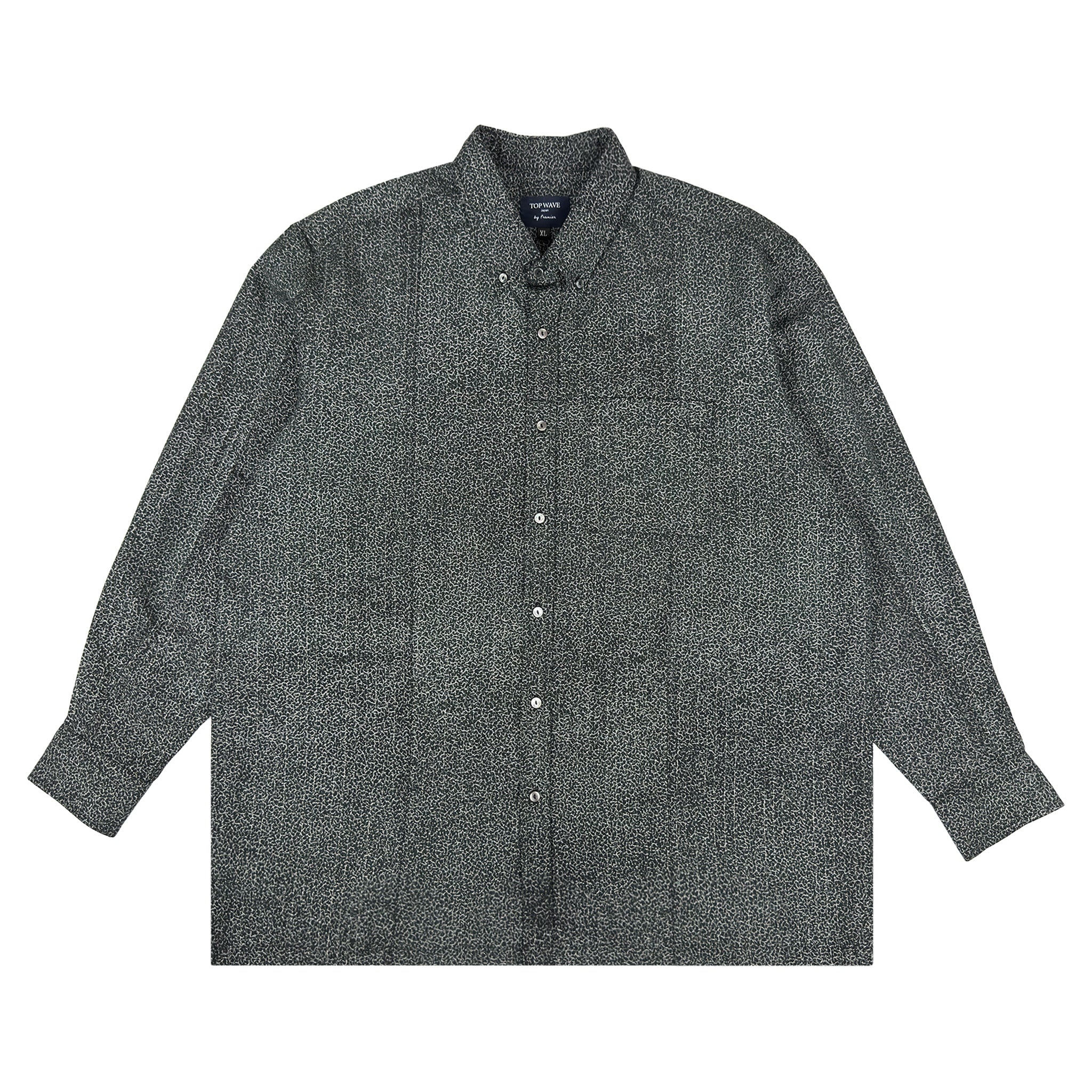 着物長袖シャツ メンズ XL LSVN-XL25