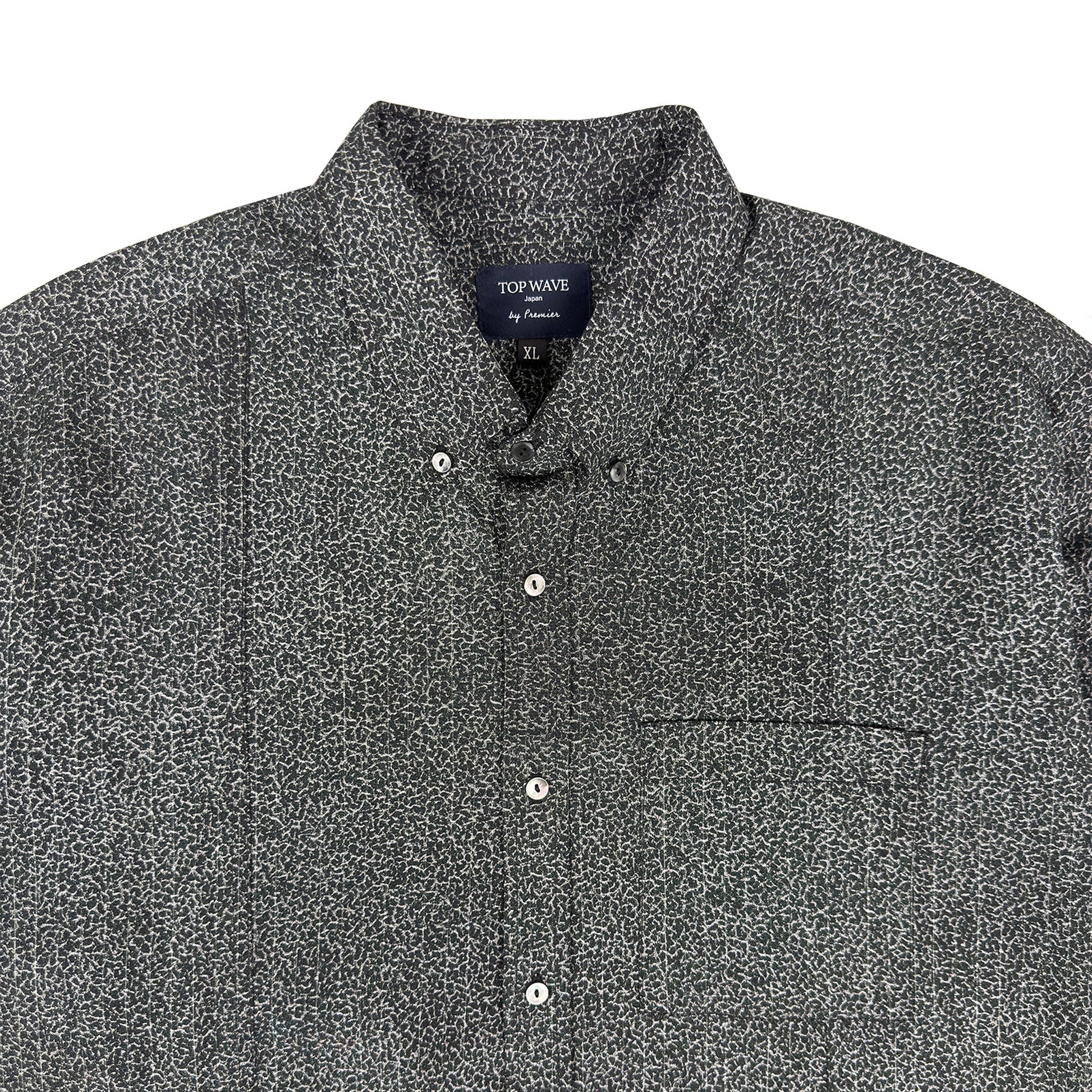 着物長袖シャツ メンズ XL LSVN-XL25-3