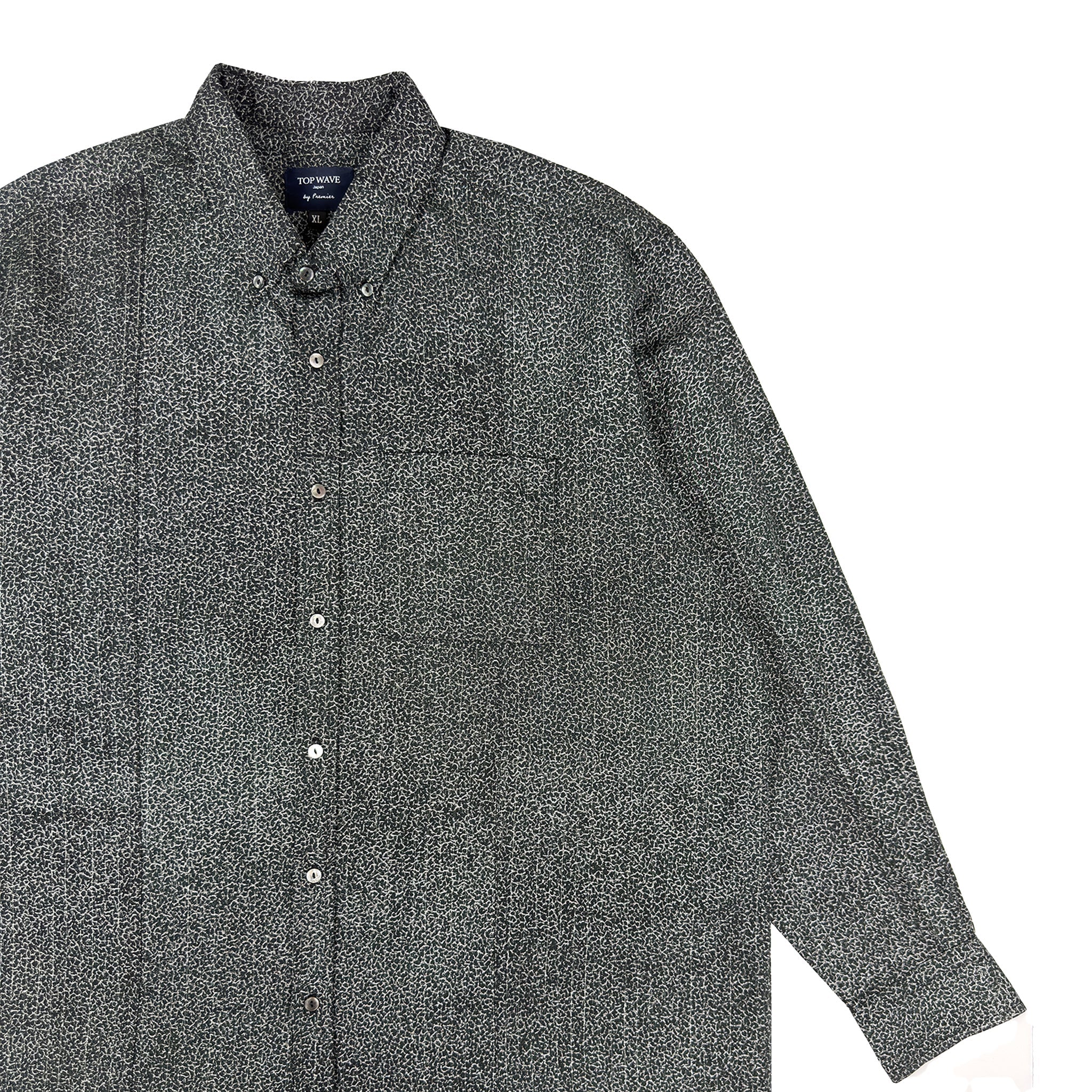 着物長袖シャツ メンズ XL LSVN-XL25-zoom-4